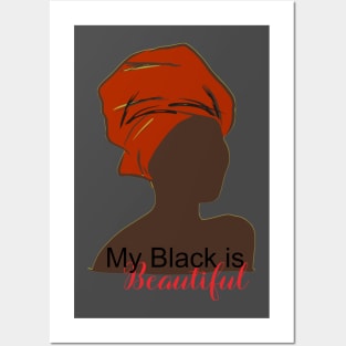 My black is beautiful Posters and Art